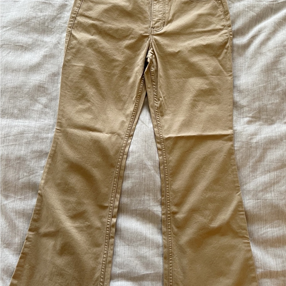 Hollister Women's Tan Boot Cut Pants